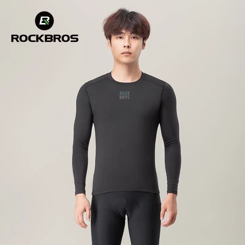 방한 플리스 풀슬리브 겨울 사이클링 베이스레이어